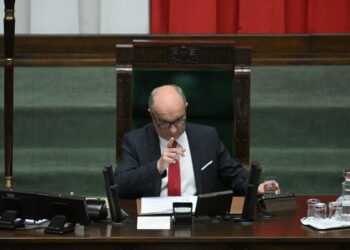 Marszałek Sejmu Włodzimierz Czarzasty. Fot. PAP/Marcin Obara