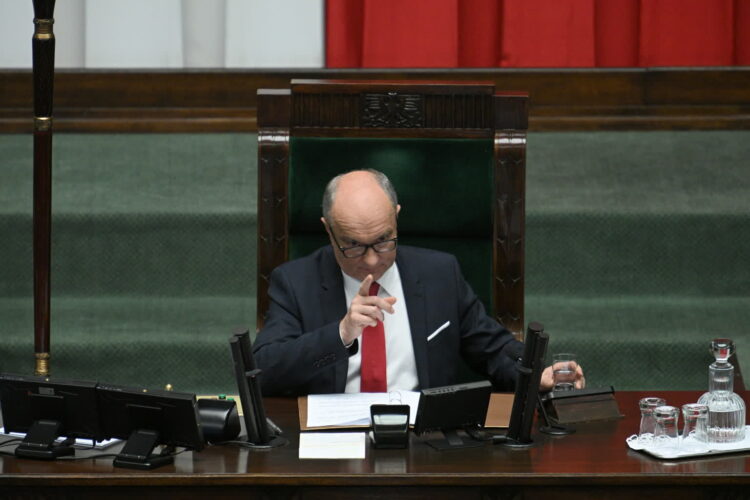 Marszałek Sejmu Włodzimierz Czarzasty. Fot. PAP/Marcin Obara