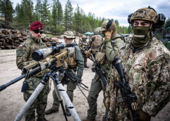 FINLANDIA VUOSANKA ĆWICZENIA NORTHERN STAR/SABER STRIKE. Fot. PAP/Wiktor Dąbkowski