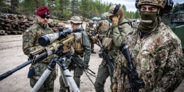 FINLANDIA VUOSANKA ĆWICZENIA NORTHERN STAR/SABER STRIKE. Fot. PAP/Wiktor Dąbkowski