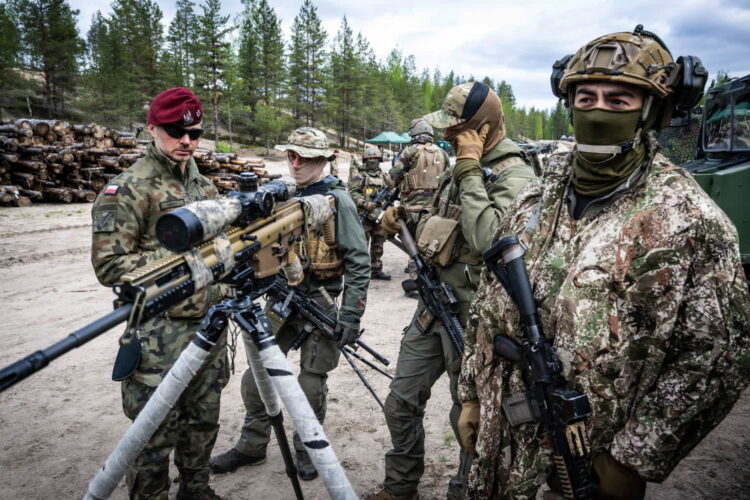 FINLANDIA VUOSANKA ĆWICZENIA NORTHERN STAR/SABER STRIKE. Fot. PAP/Wiktor Dąbkowski
