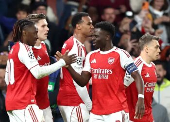 Bukayo Saka. Fot. PAP/EPA/NEIL HALL