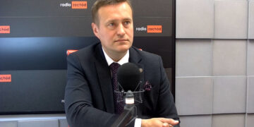Tomasz Nesterowicz w studiu RZ