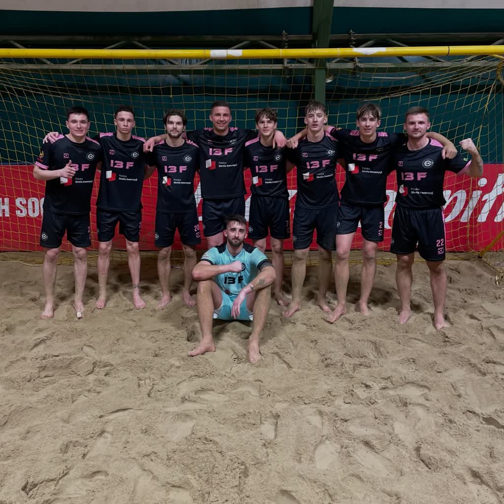 Kostrzyńscy piłkarze plażowi wskakują za Jagiellonię Białystok do ekstraklasy