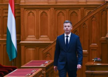 Peter Magyar, fot. PAP/EPA/MTI/Tibor Illyes Nowy premier Węgier
