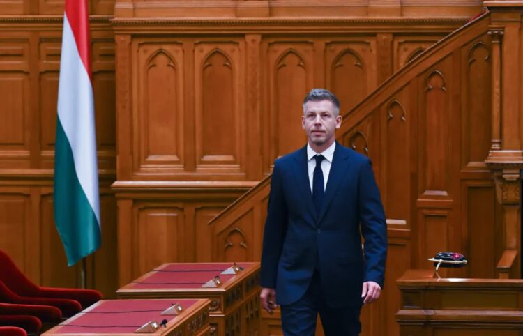 Peter Magyar, fot. PAP/EPA/MTI/Tibor Illyes Nowy premier Węgier