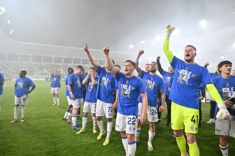 Piłkarze Lecha Poznań Fot. PAP/Piotr Polak