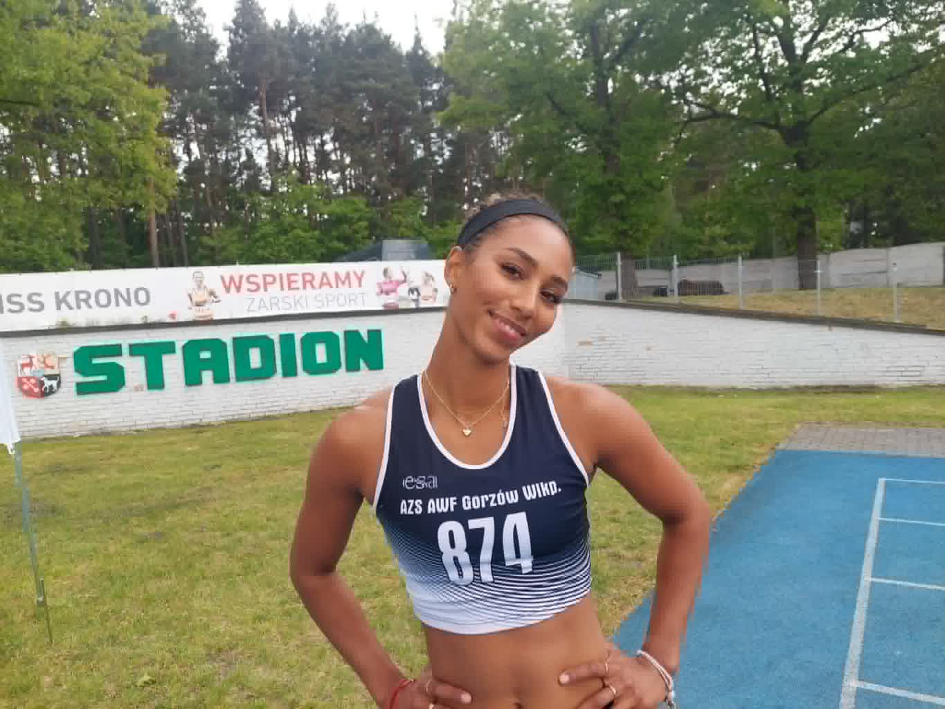 Swiss Krono Cup: Marika Majewska wygrała na 100 m ppł, ale pogoda nie sprzyjała