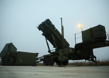 Baterie systemu obrony przeciwlotniczej Patriot Fot. PAP/Leszek Szymański