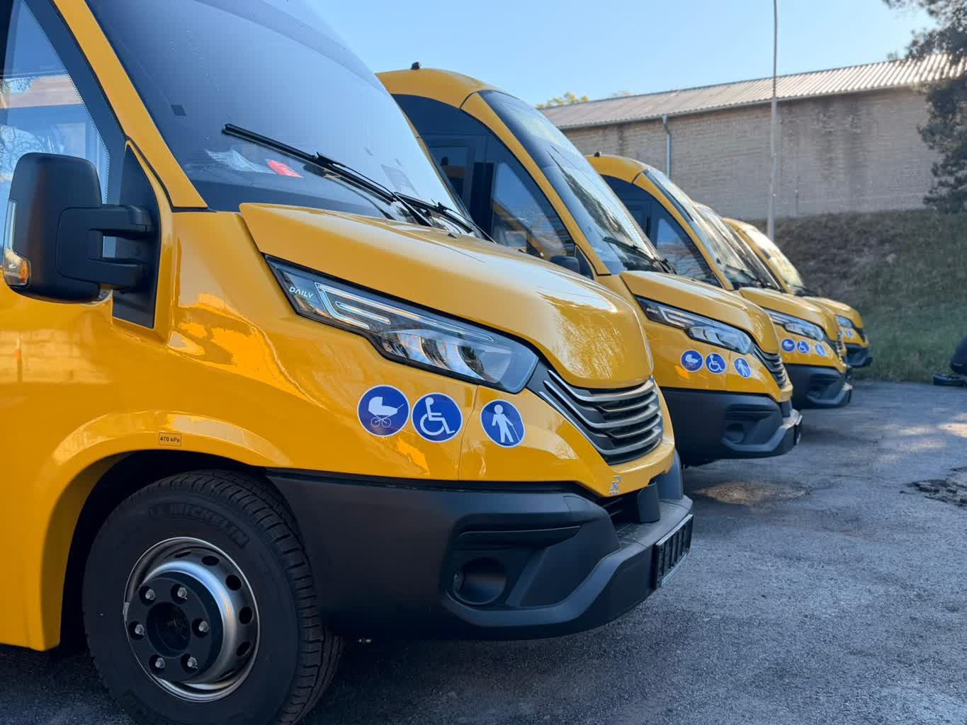 Krośnieńskie autobusy gotowe do przewozów