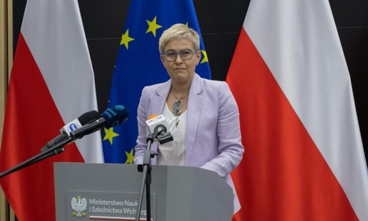 Prof. Maria Mrówczyńska (fot. MNiSW)