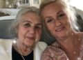 Edyta ze swoją mamą Reginą Hołowczyc fot. archiwum rodzinne