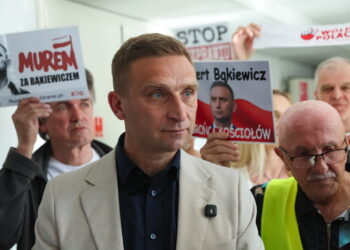 Robert Bąkiewicz. Fot. PAP/Leszek Szymański