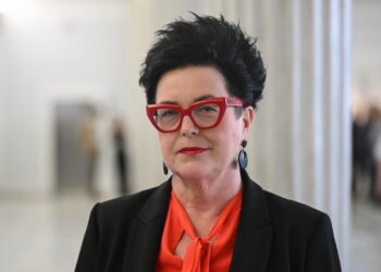 Bożena Borowiec. Fot. PAP/Radek Pietruszka