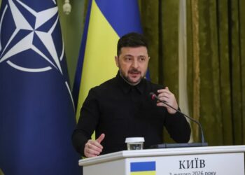 Prezydent Ukrainy Wołodymyr Zełenski. Fot. PAP/ Victor Kovalchuk