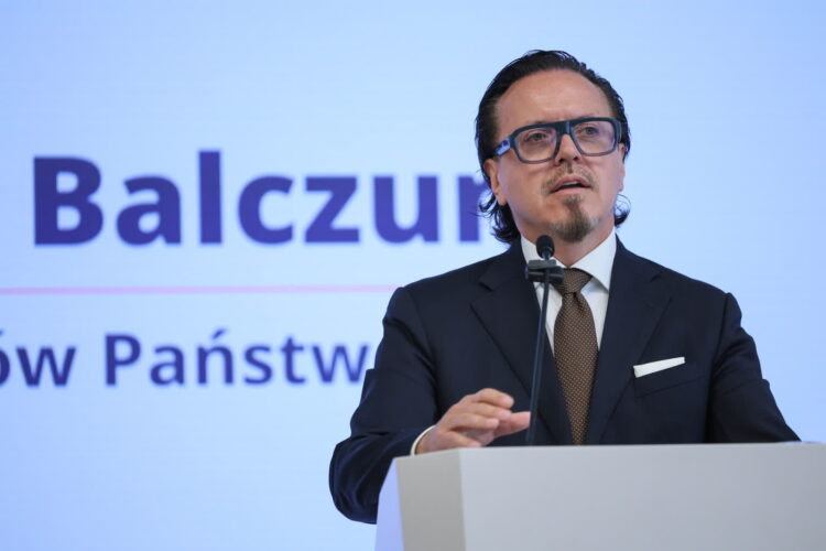 Minister aktywów państwowych Wojciech Balczun. Fot. PAP/Rafał Guz