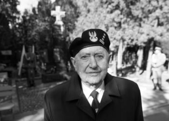 Żołnierz Armii Krajowej i Batalionów Chłopskich, dr. inż. Zbigniew Zaborowski ps. „Sokół”. Fot. PAP/Rafał Guz