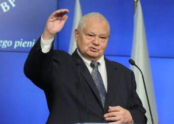Adam Glapiński Fot. PAP/Paweł Supernak