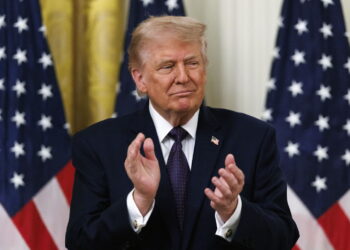 Prezydent USA Donald Trump. Fot. PAP/EPA/WILL OLIVER