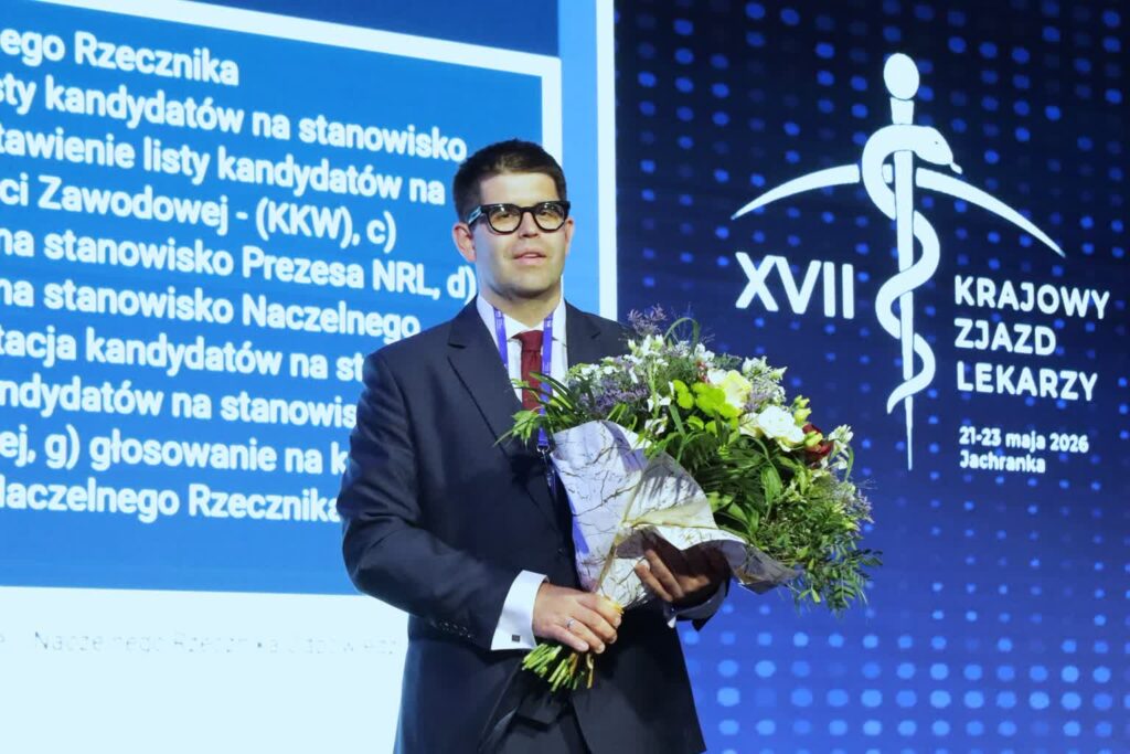 Łukasz Jankowski. Fot. Naczelna Izba Lekarska/FB