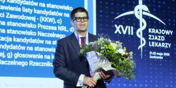 Łukasz Jankowski. Fot. Naczelna Izba Lekarska/FB