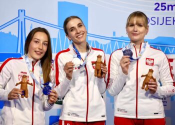 Od lewej: Julia Piotrowska, Natalia Kochańska oraz Aleksandra Petruk (fot. materiały N.Kochańskiej)