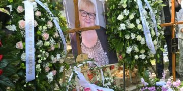 Pogrzeb Stanisławy Celińskiej. Fot. PAP/Marcin Obara