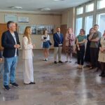 Uniwersytet Zielonogórski. Otwarcie "welcome point" na kampusie A (fot. Piotr Bakselerowicz)