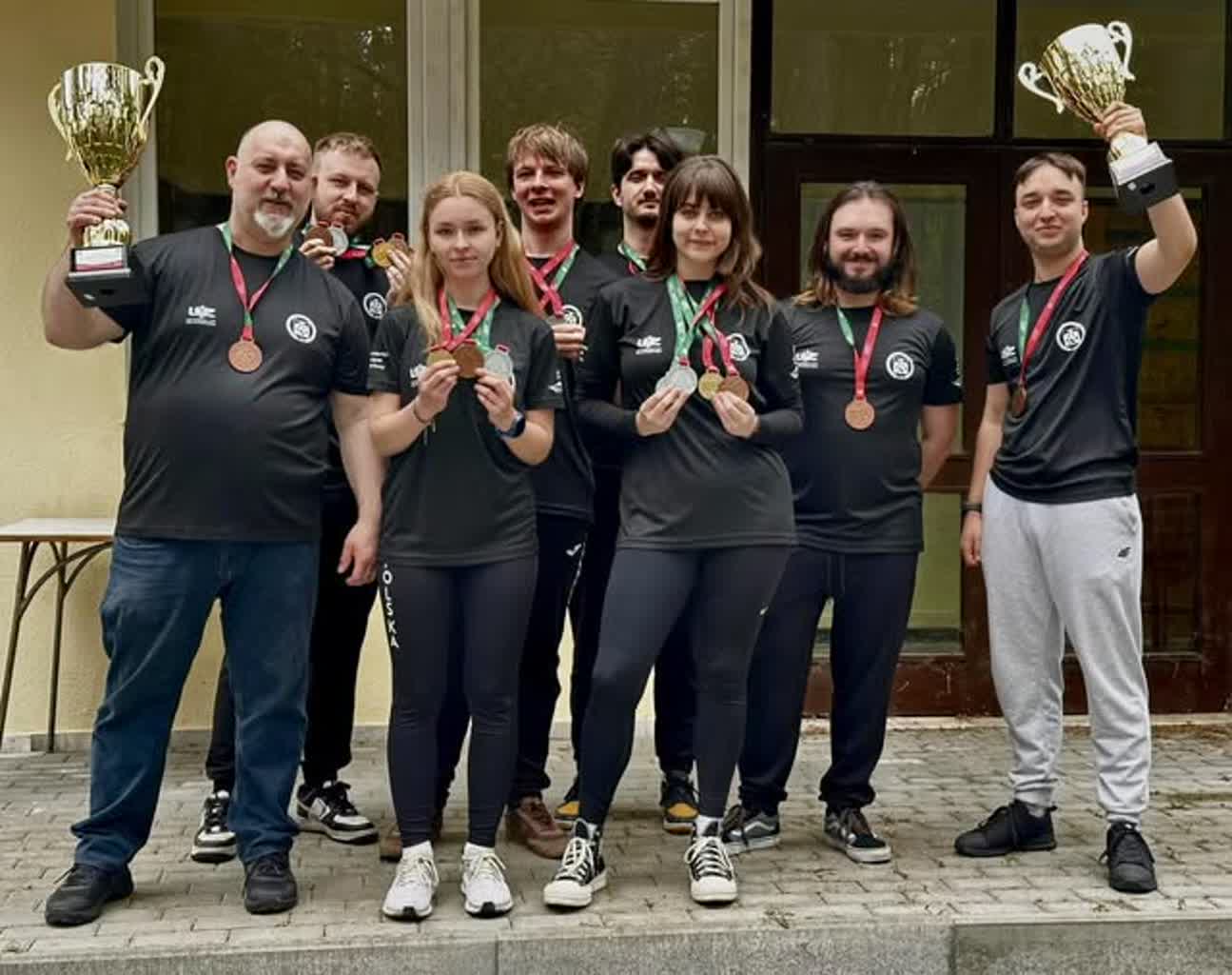 Strzelcy Gwardii Zielona Góra w brązowym teamie UZ podczas AMP