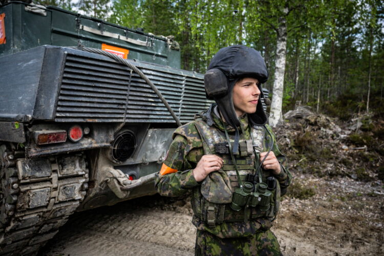 Vuosanka, Finlandia, 27.05.2026. Æwiczenia wojsk Finlandii, Francji, Polski, USA, Wielkiej Brytanii i innych pañstw NATO pod kryptonimem Northern Star/Saber Strike 26 na poligonie w Vuosanka, 27 bm. (ad) PAP/Wiktor D¹bkowski