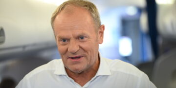 Premier Donald Tusk. Fot. PAP/Marcin Obara