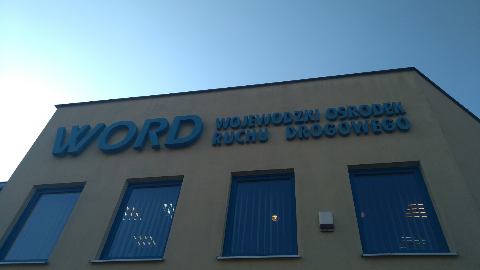 WORD o kursach redukujących punkty karne