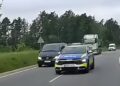 Fot. Screen nagrania opublikowanego przez piracidrogowi.pl