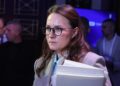Premier Ukrainy Julia Swyrydenko. Fot. PAP/Viktor Kovalchuk