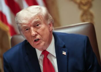 Donald Trump, fot. PAP/EPA/SIPA USA POOL/SAMUEL CORUM / POOL
