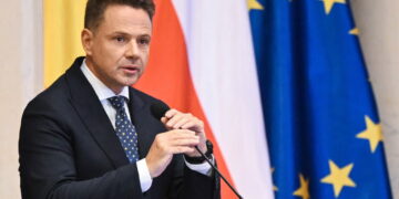 Prezydent Warszawy Rafał Trzaskowski. Fot. PAP/Radek Pietruszka