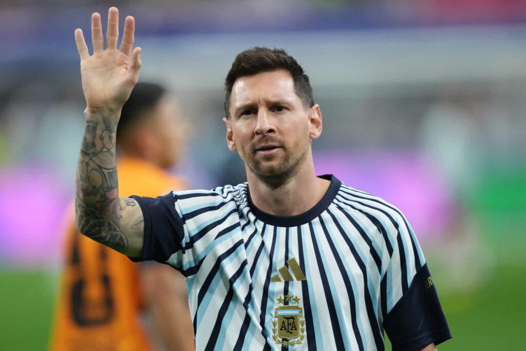 Lionel Messi. Fot. PAP/EPA/JEFFREY MCWHORTER