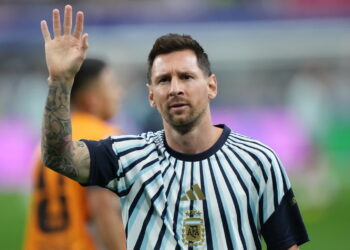 Lionel Messi. Fot. PAP/EPA/JEFFREY MCWHORTER