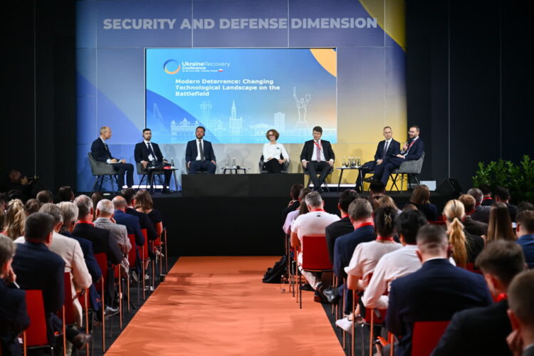 Konferencja na rzecz odbudowy Ukrainy w Gdańsku (PAP/Marcin Gadomski)