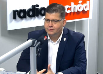 Wojciech Kowalewski w studiu RZ