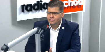 Wojciech Kowalewski w studiu RZ