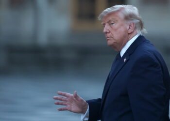 Donald Trump.. Fot. PAP/EPA/MOHAMMED BADRA