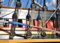 Legendarny HMS Bounty, który zagrał m.in. w „Piratach z Karaibów”. Fot. Wikipedia Commonds