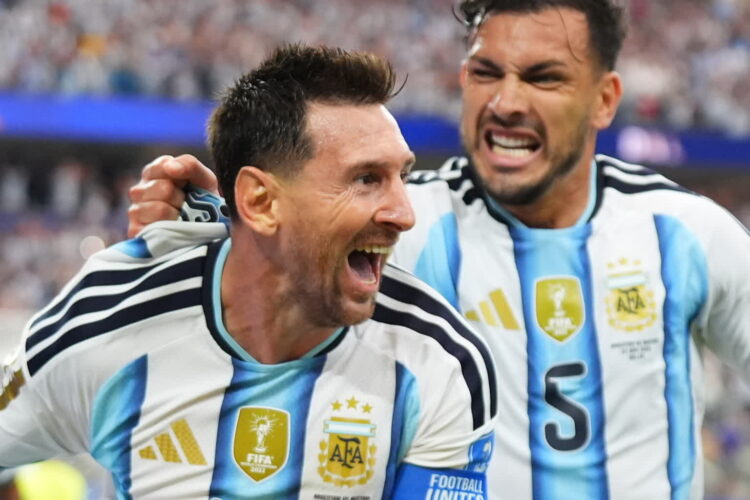 Lionel Messi. Fot. PAP/EPA/JEFFREY MCWHORTER