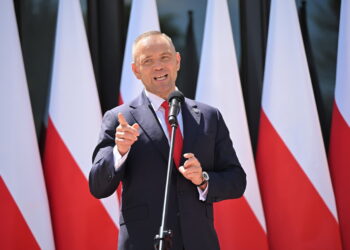 Prezydent RP Karol Nawrocki (PAP/Marcin Obara)