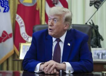 Donald Trump. Fot. PAP/EPA/SHAWN THEW