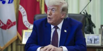 Donald Trump. Fot. PAP/EPA/SHAWN THEW