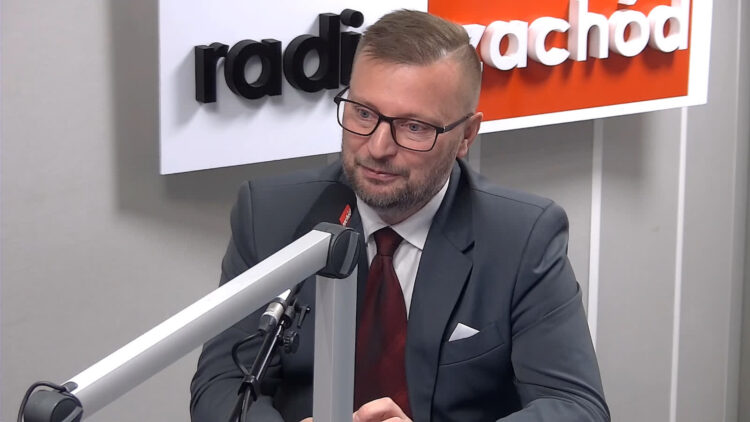 Remigiusz Lorenz w studiu RZ