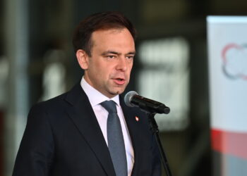 Andrzej Domański. Fot. PAP/Marcin Gadomski