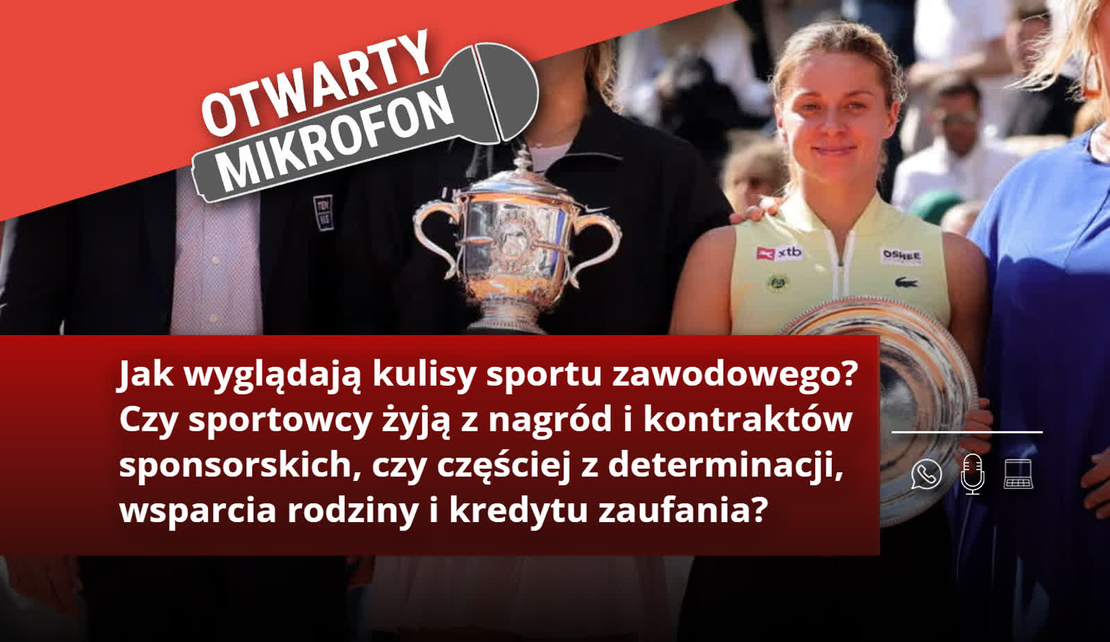 Jak wyglądają kulisy sportu zawodowego?  Czy sportowcy żyją z nagród i kontraktów sponsorskich, czy częściej z determinacji, wsparcia rodziny i kredytu zaufania?